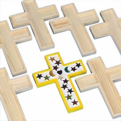 Walmart – Unfinished Wooden Cross Tile Trivet, Pack of 6 Only $12.82 (Reg $16.11) + Free Store Pickup