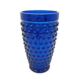 Kmart – Essential Home Hobnail Cooler Glass – Blue Only $2.00 (Reg $3.99) + Free Store Pickup