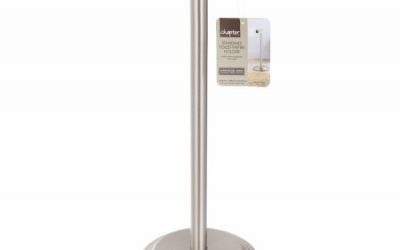 Walmart – Chapter Standing Toilet Paper Holder, Satin Nickel Finish Only $13.97 (Reg $17.97) + Free Store Pickup