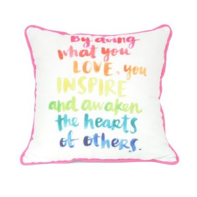 Walmart – Mainstays Bright Inspirational Decorative Pillow Only $6.98 (Reg $7.88) + Free Store Pickup