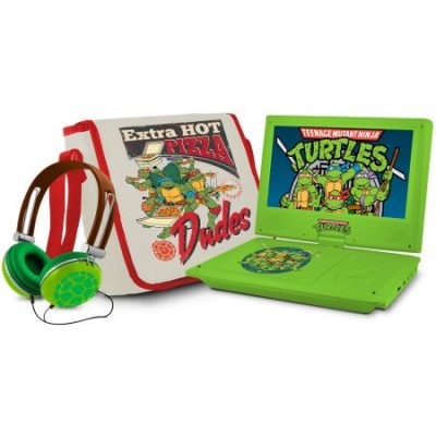 Walmart – Teenage Mutant Ninja Turtles 7″ Portable DVD Player with Carrying Bag and Headphones Only $57.10 (Reg $79.99) + Free 2-Day Shipping
