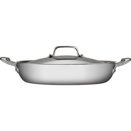 Walmart – Tramontina 4-Qt Stainless Steel Tri-Ply Clad Covered Casserole Pan Only $50.01 (Reg $92.86) + Free Shipping