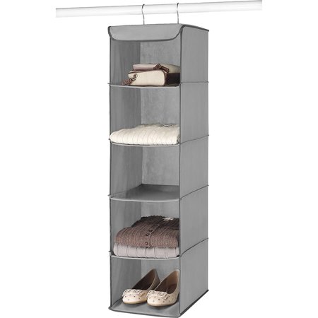 Walmart – Whitmor Hanging 5 Section Accessory Shelves Grey Only $5.54 (Reg $10.33) + Free Store Pickup