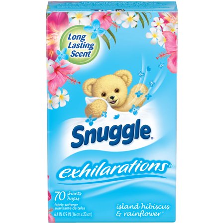 Walmart – Snuggle Exhilarations Fabric Softener Sheets, Island Hibiscus & Rainflower, 70 Count Only $2.97 (Reg $3.82) + Free Store Pickup