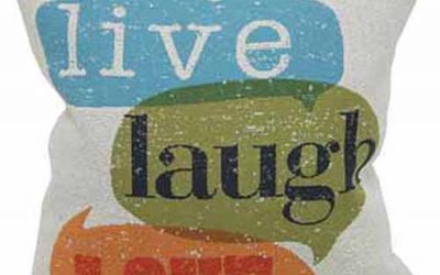 Walmart – Better Homes and Gardens Live Laugh Love Throw Pillow, Multi-Colored Only $11.93 (Reg $14.22) + Free Store Pickup